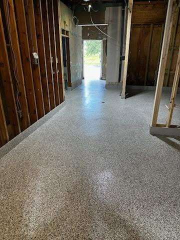 Commercial concrete floor coating completed in St. Augustine restaurant