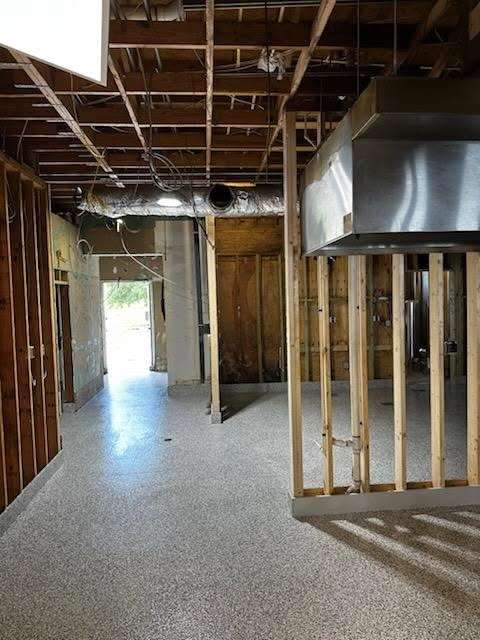 Finished restaurant kitchen floor coating in St. Augustine FL